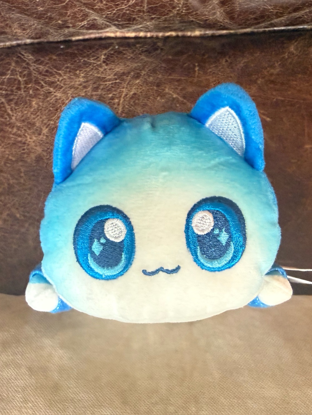 Cuddly Blue Sparkle Plush Toy - Cute Kawaii Sea Character